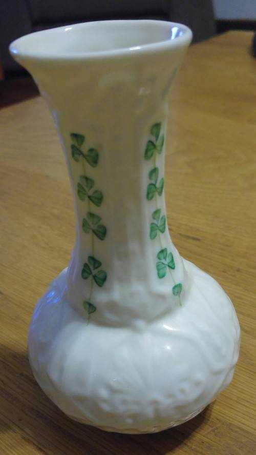 Beleek vase